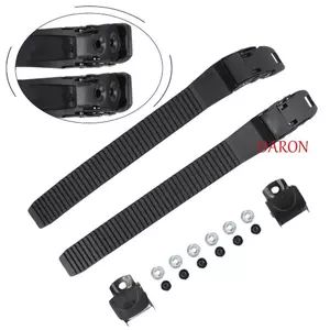 Dây đeo giày trượt patin DARON, Ốc vít Đai ốc an toàn Nội tuyến Skate Dây buộc chặt, Dễ dàng sử dụng Giày trượt ván tốc độ màu đen bằng nhựa Khóa dây đeo trượt thể thao ngoài trời