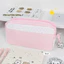 Túi Đựng Bút GETVOW, Bút Chì Nhiều Lớp Màu Trắng Hồng, Thiết Kế Dây Kéo Kawaii In Hình Mèo Dung Tích Lớn Túi Văn Phòng Phẩm Đồ Dùng Học Tập