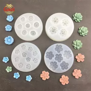 Khuôn Silicon Hoa Anh Đào Cho Bánh Cupcake Và Bánh Nướng Bánh Hình Hoa Fondant Khuôn Cho Tiệc Sô Cô La Kẹo Thủ Công Nhà Bếp [VN]