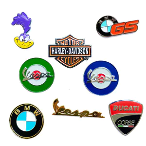 Đầu Máy Xe BMW Trâm VESPA Harley Xe Máy Kim Loại Pin Biểu Tượng Cho Người Phụ Nữ Quần Áo Huy Hiệu