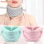 FAVORITEGOODS Nẹp cổ, Cổ áo cổ tử cung bằng lụa băng thoáng khí mềm mại, Giảm áp lực cổ tử cung có thể điều chỉnh Thiết bị kéo cổ rỗng cho nam giới