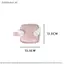 # HB # Túi Trang Điểm Kích Thước Mini Dành Cho Nữ Họa Tiết Ngôi Sao Đôi Cánh Chắp Xếp Mỹ Phẩm Du Lịch Túi Lipsti Tiết Kiệm Không Gian Đa Năng.