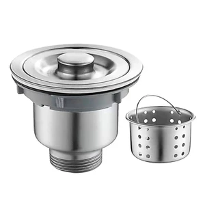 OXXGGKAO Nhà Bếp Chống Tắc Thoát Nước Lọc Bồn Rửa Thoát Nước Chặn Thép Không Gỉ Bền