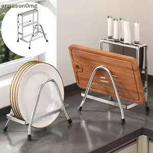 Thớt và thoát nước bằng thép không gỉ AA Kitchen Ra có lưu trữ VN