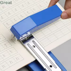 TUYỆT VỜI Stapler Phụ kiện văn phòng trường học dễ dàng Vật tư đóng sách Máy đóng sách