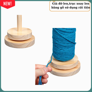 Đế Xoay Len, Giá Đỡ Cuộn Len, Dụng Cụ Xả Len, Chống Rối Len