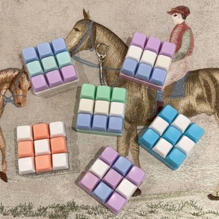 Bàn phím ngón tay JOYFULLIFE, Nút chìa khóa Giảm căng thẳng Fidget Móc khóa, Thư giãn vượt qua thời gian 2 / 3 / 6 / 9 Phím Keycap Pinch Đồ chơi dành cho người lớn