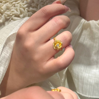 Nhẫn Audrey Rose Kim Cương Moissanite Sang Trọng, Thiết Kế Nhẹ Nhàng