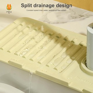 Thảm vòi silicon - Tấm phơi khô có thể tái sử dụng cho bồn rửa nhà bếp Tấm bảo vệ bọt biển chống thấm nước