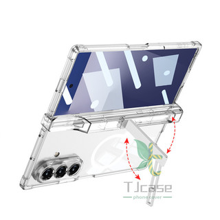 Túi Gasbag Từ Pha Lê Chân Đế Dành Cho Samsung Galaxy Z Fold 7 Z Fold 6 5 Điện Dung Bút S-pen Giá Đỡ Vỏ