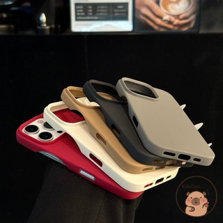 Tương Thích Cho iPhone 14 13 12 11 Pro Max Plus iPhone14 iPhone13 iPhone12 Ốp Điện Thoại Nhiều Màu Sắc Không Biên Giới Nửa Gói Kinh Doanh Đơn Giản Vỏ Mềm Ốp Lưng
