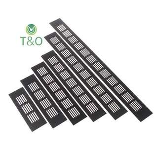 [T & O-t] 1 Tấm đục lỗ bằng nhôm Máy thông gió thông gió Vỏ lưới tản nhiệt thông gió [mới]
