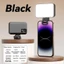 Đèn LED lấp đầy YRBWD, Độ sáng có thể điều chỉnh Đèn Selfie LED 800 / 1000mAh, USB có thể sạc lại 3 chế độ Đèn Flash vòng cho điện thoại Máy tính bảng máy tính xách tay