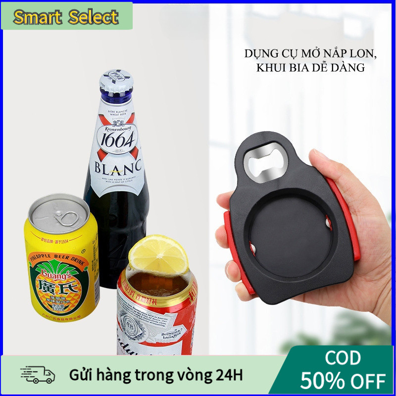 【COD】Dụng Cụ Khui Lon Thép Không Gỉ Và Nhựa ABS, Dễ Dàng Tháo Nắp, Kích Thước Nhỏ Gọn Dễ Mang Theo, Chất Lượng Cao, Tiện