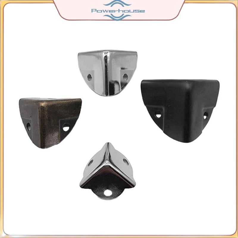 ĐIỆN 4 Miếng Bảo Vệ Góc Sắt Bàn Góc Cạnh Bảo Vệ Trang Sức Hộp Ngực Hộp Gỗ Trang Trí Chân Chân Chân Góc Kim Loại.