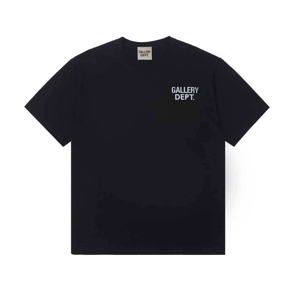 American High Street Wear Gallery dept Tay Ngắn In Chữ Rời Đẹp Hợp Thời Trang Áo Thun Cổ Tròn