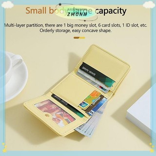 ZMONH Nữ Ví Gấu Dễ Thương Ba Đa Năng Ví Ngắn Gấp Đựng Thẻ Ví Đựng Tiền Xu Nữ Túi Đựng Thẻ Kẹp Túi Hoạt Hình