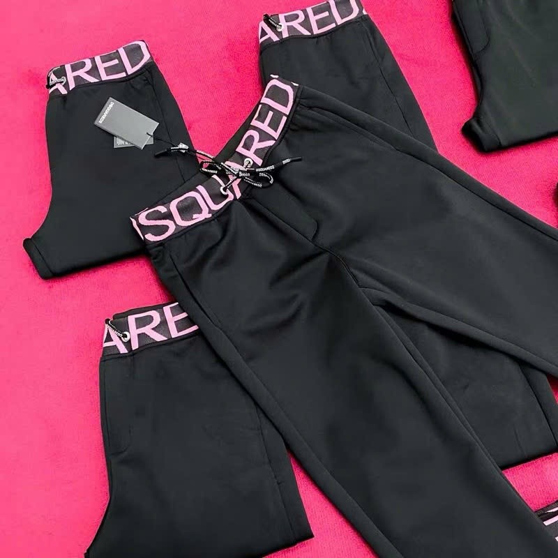 Quần Jogger Thêu Cạp DQS KCloset Quần Nỉ Dày Dặn Dáng Rộng Nam Nữ NA02