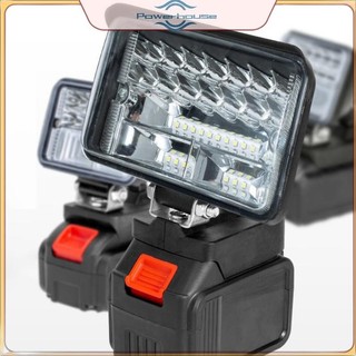 ĐIỆN Cho 18V Pin Li-ion Đèn LED Làm Việc 3 / 4 Inch Đèn Pin Di Động Khẩn Cấp Đèn Cắm Trại.