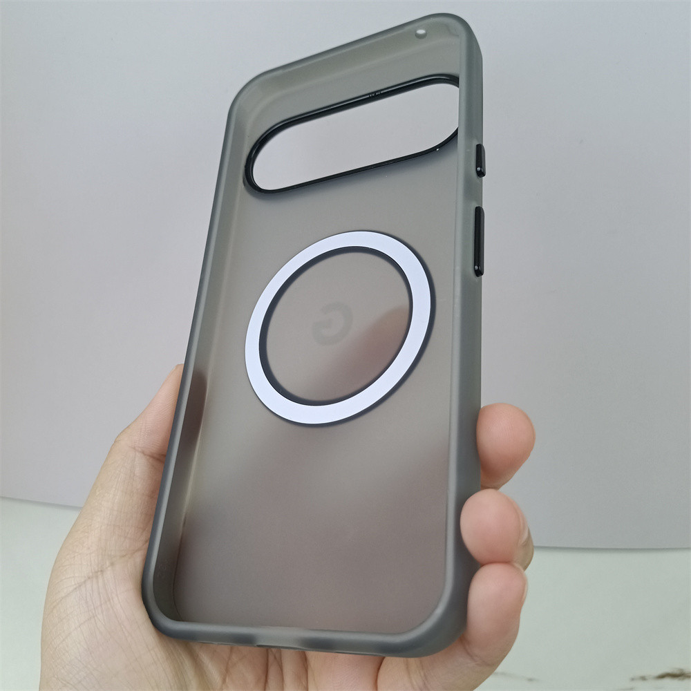 Ốp Lưng Màu Kẹo Mờ Sang Trọng Cho Google Pixel 10 9 Pro XL 10 9a 8a 8 9 Pro Dành Cho Tính Chất Từ Tính Sạc PC Mờ Bao