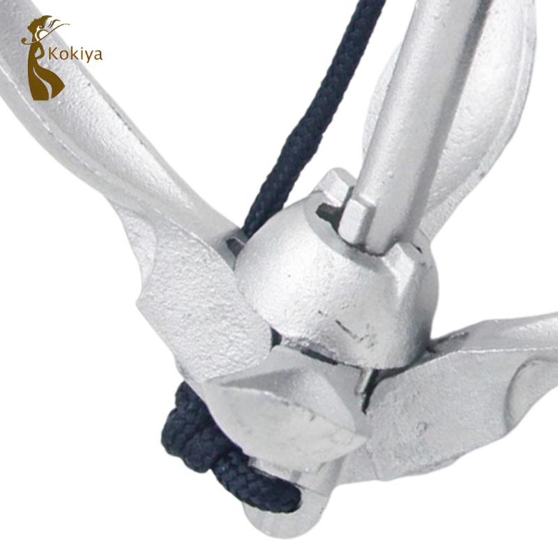 3.5lb Thuyền Neo Gấp Grapnel Neo Bộ Chống Rỉ Mạ Kẽm Với 12 Mét Dây Cho Câu Cá Kayak Phụ Kiện