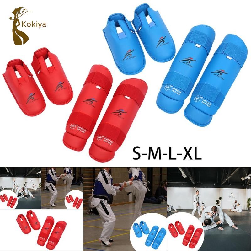 Strike Shin Guards Leg Guards Mắt cá chân Shin Kick Pads Hỗ trợ Kick độn cho bàn chân
