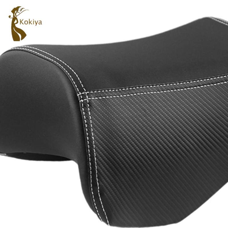 Xe Máy Trước Ghế Trẻ Em Bình Nhiên Liệu Ghế Đi Dài Da PU Đen Thoải Mái Mềm Cong Chùm Đệm Cho Pcx160