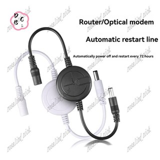 Hẹn giờ đặt lại bộ định tuyến WiFi 72 giờ tự động - DC5V-15V Trắng