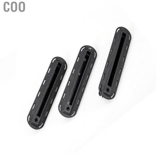 Coo Coo Zjchao lướt ván FINS Buckle Buckle Set Paddle Board Fin Water Ski Fish Clip Clip Clip (Black)