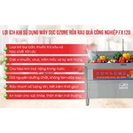 Máy sục ozone rửa rau quả công nghiệp FX120 NEWSUN - bảo hành 12 tháng-Gía bán chưa bao gồm phí nhà bán tự vận chuyển — ảnh 3