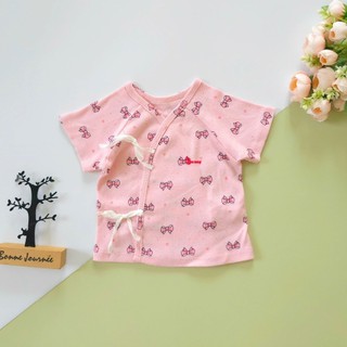 Combo 5 áo Newborn ngắn tay mùa hè cho bé 0-5kg-Mẫu ngẫu nhiên