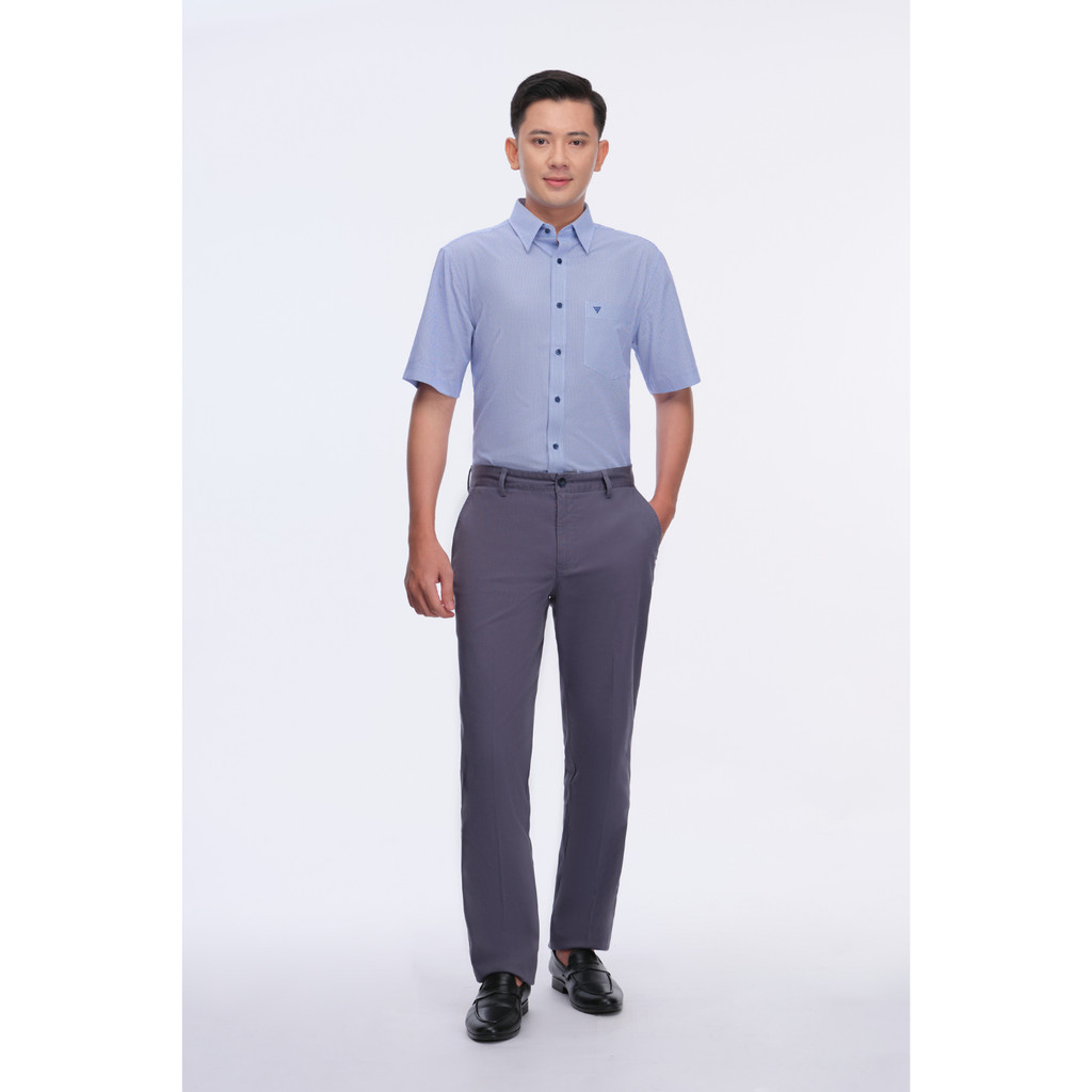 Quần Khaki 0Ply VIETTIEN SMART CASUAL vải Cotton form REGULAR VT00000504
