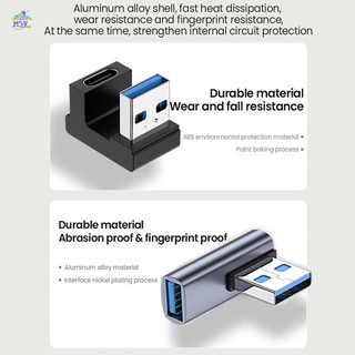 Bộ Chuyển Đổi USB 3.0 Nam Sang Nữ Nối Dài Combo Dọc Lên Xuống Góc Khớp Nối Kết Nối Cho PC Laptop USB A Sạc