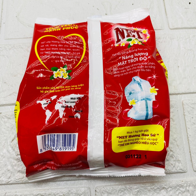 Bột giặt Net Hương hoa sứ 300G