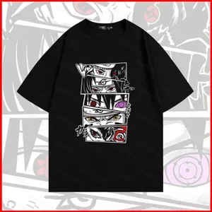 BH2 2026 NARUTO Unisex Xu Hướng Thời Trang Mùa Hè Áo Thun Anime Tay Ngắn Top HB2