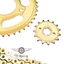 Bộ nhông sên đĩa mạ vàng NSD xích sên TLT thái lan sonic 150r - sonic 2015-2022 (Gold 428H 15-42-122L)