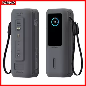 Hộp đựng silicon YRBWD, chống rơi với vỏ bảo vệ bộ sạc dây buộc, Bộ sạc điện thoại chống sốc linh hoạt di động chống trầy xước cho du lịch Anker Zolo 165W