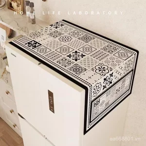 Tủ Lạnh Chống Bụi Bao Vải Nhẹ Sang Trọng Cao Cấp Tủ Đông Top Chuyên Dụng Thoáng Khí Làm Mát Khăn Máy Giặt Chống Nắng Chống Thấm Nước XDJI