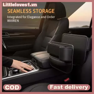 Littleloves1 Đa Năng Da Ghế Ô Tô Khoảng Cách Hộp Bảo Quản Cốc Nước Bên Crevice Người Tổ Chức forpact Phụ Kiện Ô Tô Lưu Trữ VN