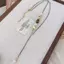 Mới Phong Cách Trung Quốc Melade Hổ Mắt Ngọc Trai Vòng Cổ Nữ Tính Khí Ánh Sáng Sang Trọng Đơn Giản Cao Cấp Áo Len Dây Chuyền Niche Vòng Cổ