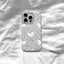 White Cat với giỏ cho trường hợp iPhone 17 1615plus hai lớp imd1413pro