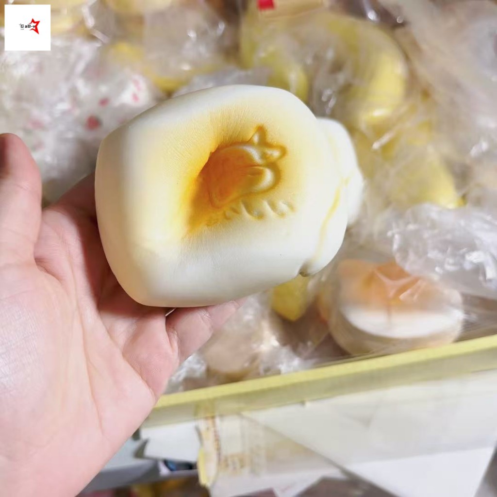 Mô hình bánh mì sữa PU phục hồi chậm Đồ chơi bóp- Đạo cụ giải nén mềm