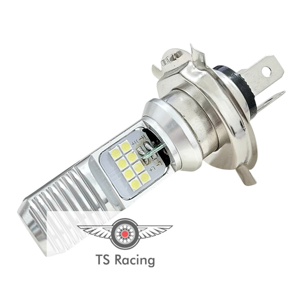 Bóng đèn led chân H4 ( 3 chân ) TLT nhật 8 tim wave rs-a-s-rsx 100-110 - fu125 led - ex135 5s - ex150 - si - si fi