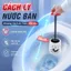 🔥Xoay 360° chổi vệ sinh phòng tắm đáng yêu cán dài / Chổi chống bắn vệ sinh bồn cầu cao cấp / Dụng cụ lau sạch mọi khe