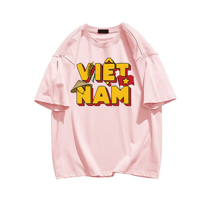 （Giao hàng 24h）Angela áo thun nữ form rộng việt nam local brand Angela áo phông cotton 100%