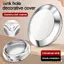 Nắp lỗ vòi CHEESELY, phích cắm bồn rửa chống rò rỉ màu bạc, Phụ kiện nhà bếp Nút chặn nước bằng thép không gỉ Phòng tắm