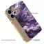 YJD Ốp Lưng Cho OPPO Reno15 Pro Reno15F Đá Cẩm Thạch Dòng Da Mạ Điện Cạnh Chống Rơi Vỏ Điện Thoại