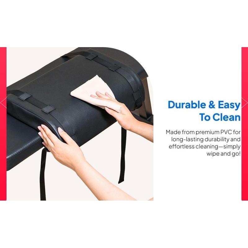 Hip Thrusts Đệm Huấn Luyện Mông Miếng Lót Băng Đô Hỗ Trợ Lưng Tập Thể Hình Phụ Trợ Chất Liệu PVC Đệm An Toàn Bảo Trì Dễ Dàng