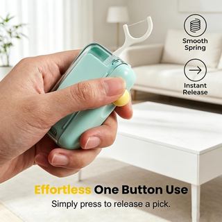 Hộp đựng bóng nha khoa bật lên tự động với 50 chiếc Hộp đựng bóng di động có thể đổ lại cho du lịch Nhà hàng tại nhà Chăm sóc răng miệng