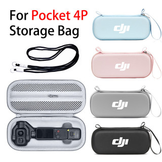 Dành Cho DJI Osmo Pocket 4P Máy Đơn Túi Bảo Quản Di Động Chống Rơi Và Chống Bắn Hộp Bảo Vệ Camera Hộp Bảo Quản Túi 4 Pro Phụ Kiện